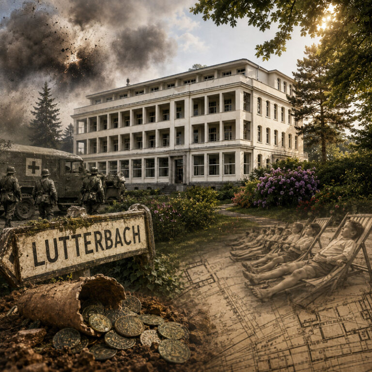 Ancien sanatorium Lalance à Lutterbach, établissement historique devenu centre de rééducation