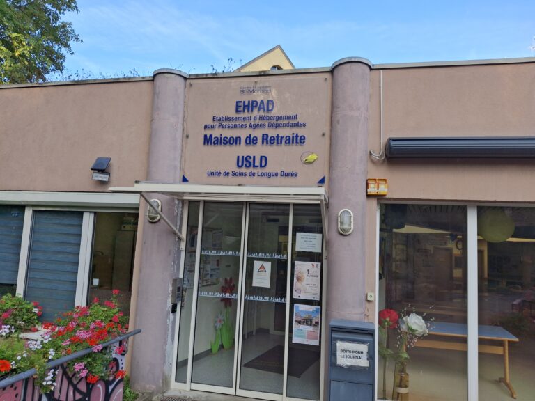 Entrée de l’EHPAD Saint-Morand à Altkirch