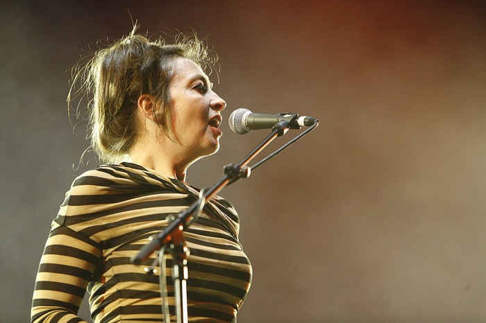 Catherine Ringer avec Les Rita Mitsouko aux Eurockéennes en 2007