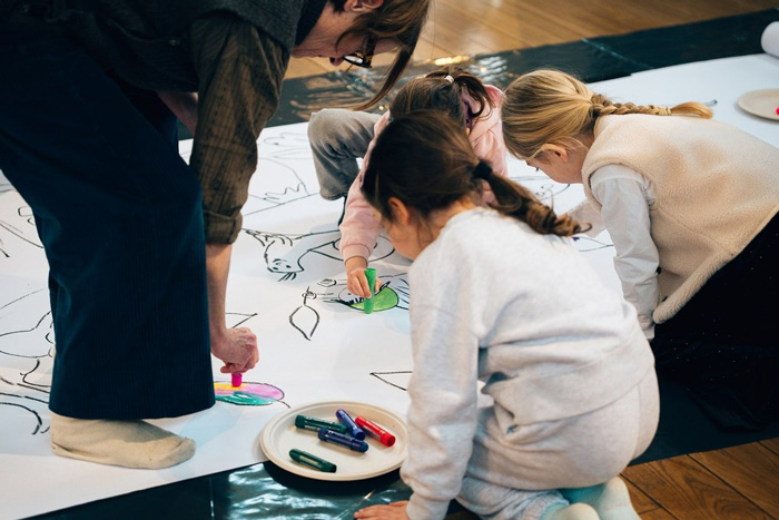 Atelier lors d’une précédente édition de Comme à la maison à l’Espace 110 d’Illzach