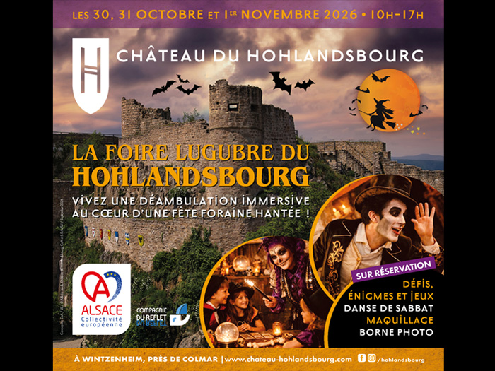 La Foire lugubre du Hohlandsbourg au château du Hohlandsbourg