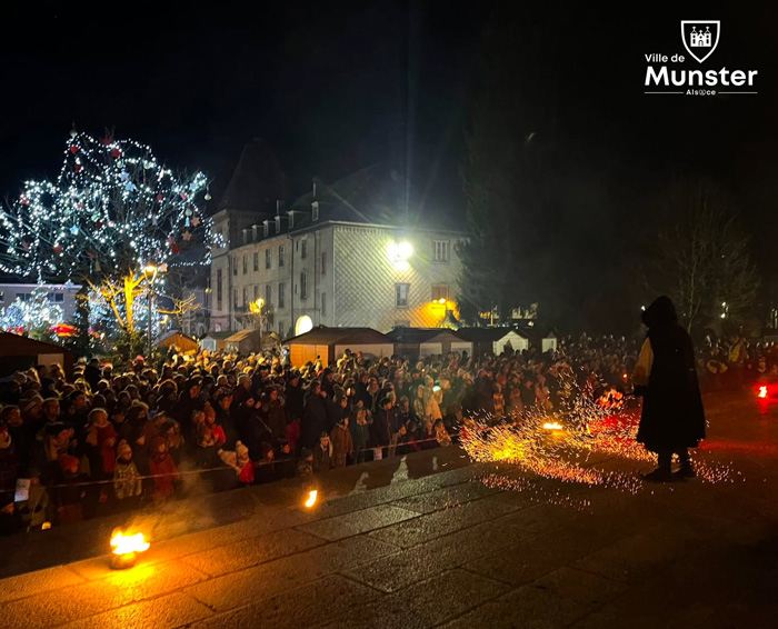 Fête des lumières et des lanternes à Munster, lors d’une précédente édition