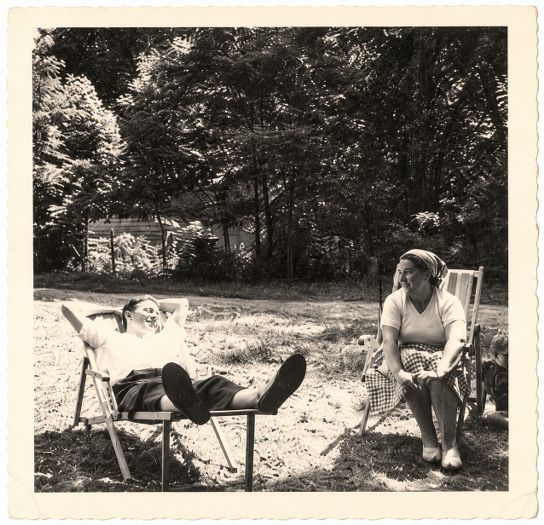 Jean et Janine Witt ensemble sur une photographie datant de 1962