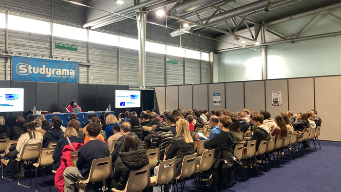 Salon Studyrama à Mulhouse, espace d'information sur les études supérieures